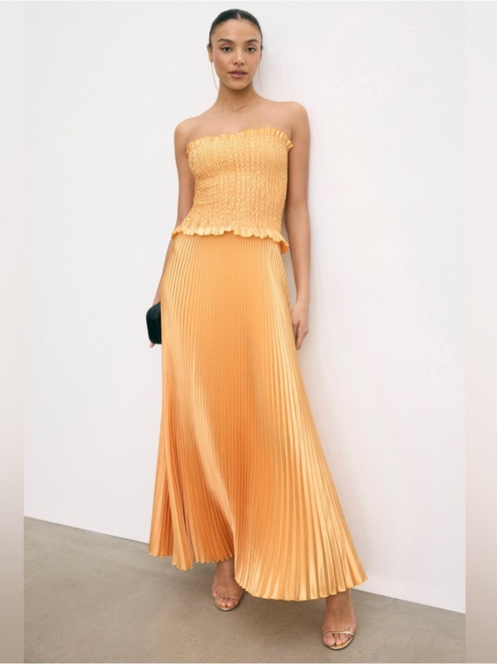 L'IDÉE Maya Gown in Orange Size 6